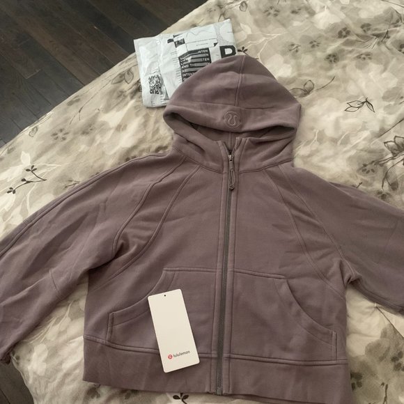 SOLD Lululemon Scuba oversized full zip xs/s lunar rock - Picture 2 of 2